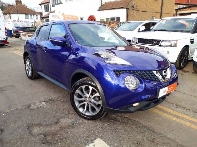 Nissan Juke 1.6 Tekna 5dr Xtronic Hatchback Petrol Blue