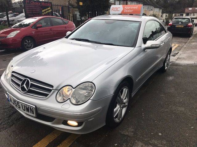 Mercedes-Benz CLK 2.1 220 CDi Avantgarde 2dr Tip Auto Coupe Diesel Silver