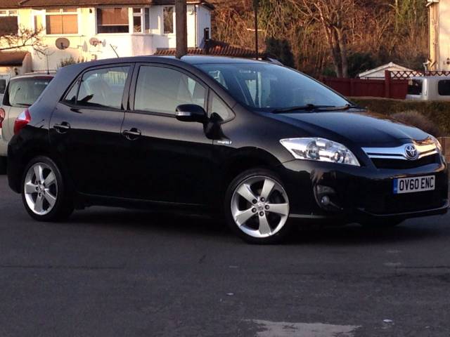 Toyota Auris 1.8 VVTi Hybrid T4 5dr CVT Auto [89g/km] Hatchback Hybrid Black