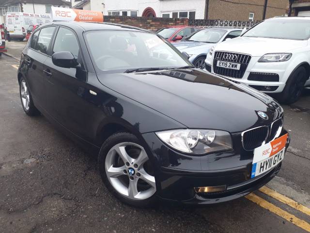 BMW 1 Series 2.0 118d Sport 5dr Step Auto Hatchback Diesel Black