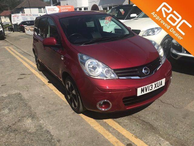 Nissan Note 1.4 N-Tec+ 5dr MPV Petrol Red