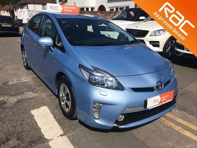 Toyota Prius 1.8 VVTi Plug-in 5dr CVT Auto Hatchback Electric Blue