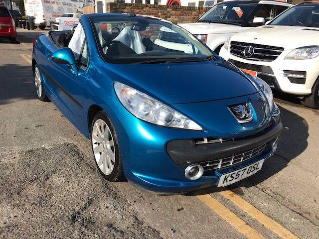 Peugeot 207 1.6 16V GT 2dr Auto Coupe Petrol Blue