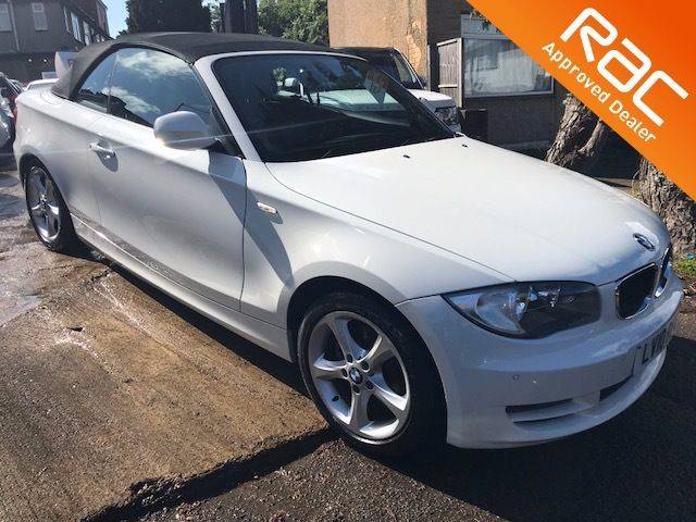 BMW 1 Series 2.0 118i SE 2dr Convertible Petrol White