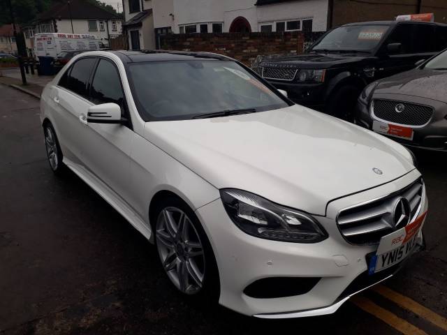 Mercedes-Benz E Class 2.1 E220 BlueTEC AMG Line Premium 4dr 7G-Tronic Saloon Diesel White