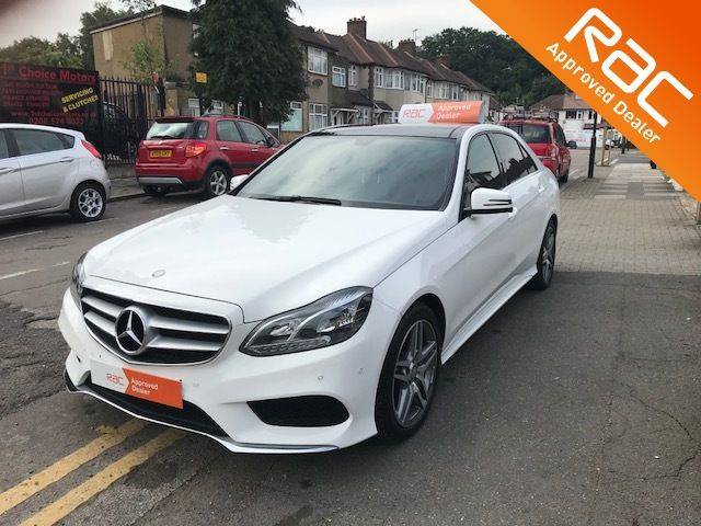 Mercedes-Benz E Class 2.1 E220 BlueTEC AMG Line Premium 4dr 7G-Tronic Saloon Diesel White