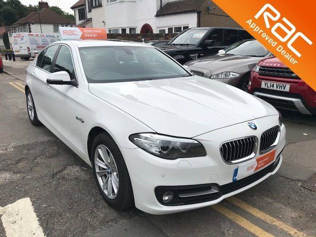 BMW 5 Series 2.0 520d [190] SE 4dr Step Auto Saloon Diesel White