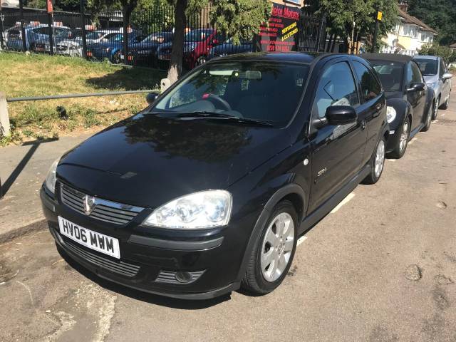 Vauxhall Corsa 1.2i 16V SXi+ [80] 3dr Hatchback Petrol Black