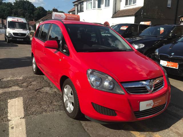 Vauxhall Zafira 1.7 CDTi ecoFLEX Exclusiv [110] 5dr MPV Diesel Red