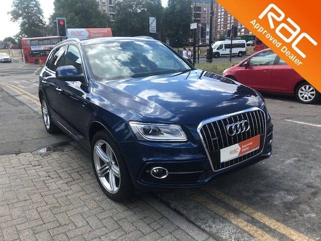 Audi Q5 2.0T FSI Quattro S Line Plus 5dr Tip Auto Estate Petrol Blue