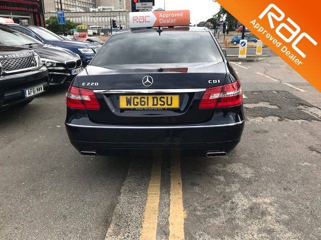 2011 Mercedes-Benz E Class 2.1 E220 CDI BlueEFFICIENCY Executive SE 4dr Tip Auto