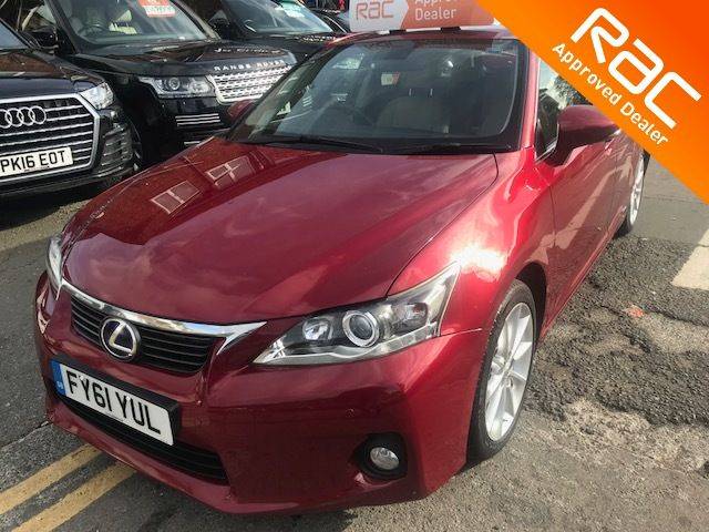 Lexus CT 200h 1.8 SE-I 5dr CVT Auto Hatchback Hybrid Red