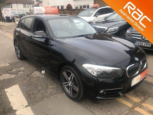 BMW 1 Series 1.5 116d Sport 5dr Step Auto Hatchback Diesel Black