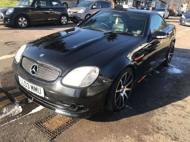 Mercedes-Benz SLK 2.3 SLK 230K 2dr Tip Auto Convertible Petrol Black