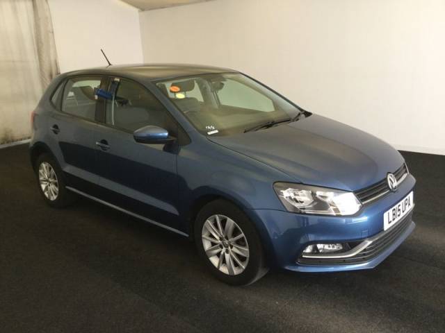 Volkswagen Polo 1.0 SE 5dr Hatchback Petrol Blue