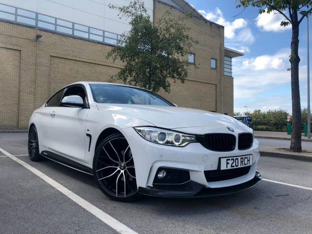 BMW 4 Series 2.0 420d M Sport 2dr Auto Coupe Diesel White