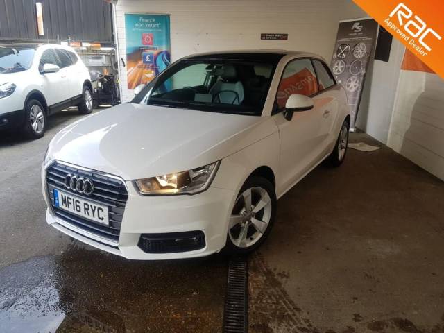 Audi A1 1.0 TFSI Sport 3dr Hatchback Petrol White