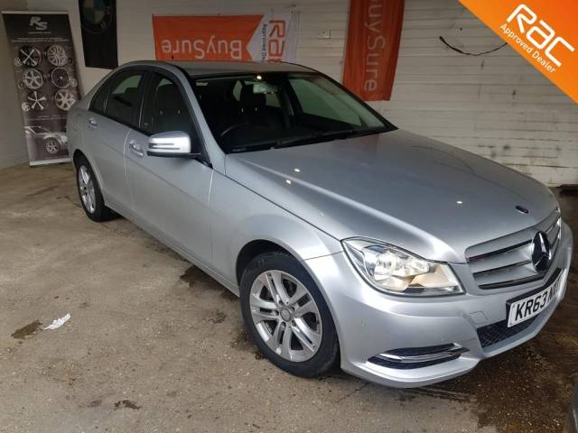 Mercedes-Benz C Class 1.6 C180 BlueEFFICIENCY Executive SE 4dr Auto Saloon Petrol Silver