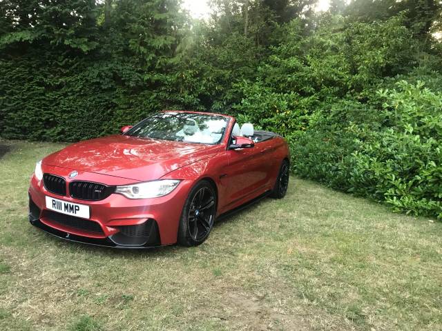 BMW M4 3.0 M4 2dr DCT Convertible Petrol Orange