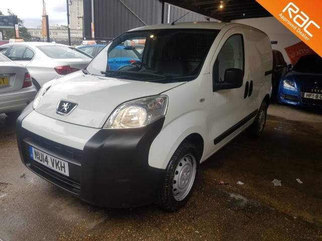 Peugeot Bipper 1.3 HDi 75 S [non Start/Stop] Crew Van Diesel White