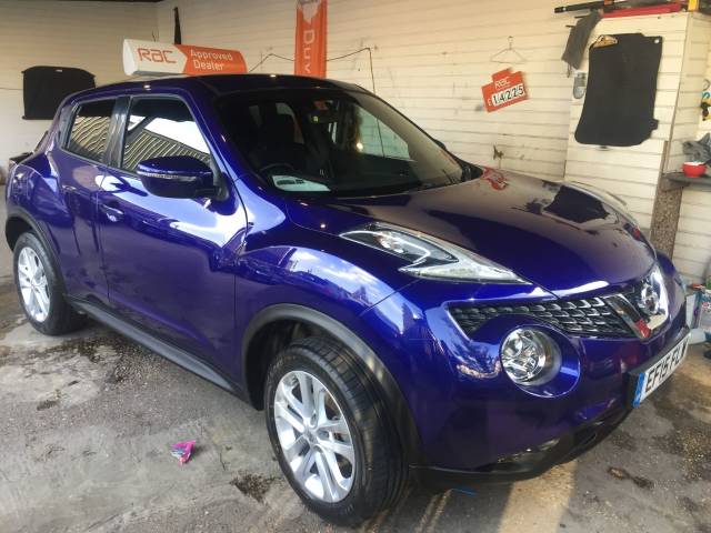 Nissan Juke 1.6 Acenta Premium 5dr Xtronic Hatchback Petrol Blue