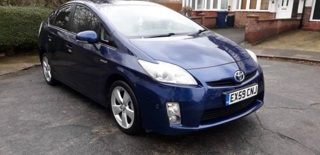 Toyota Prius 1.8 VVTi T Spirit 5dr CVT Auto Hatchback Petrol / Electric Hybrid Blue