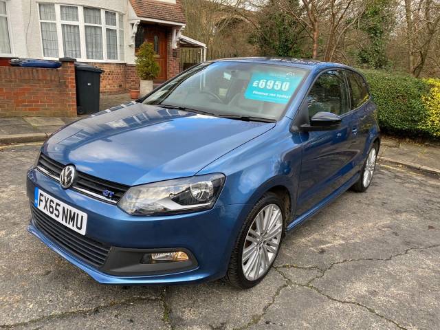 Volkswagen Polo 1.4 TSI ACT BlueGT 3dr Hatchback Petrol Blue