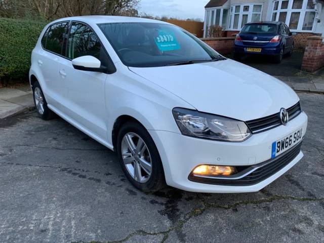 Volkswagen Polo 1.0 Match 5dr Hatchback Petrol White