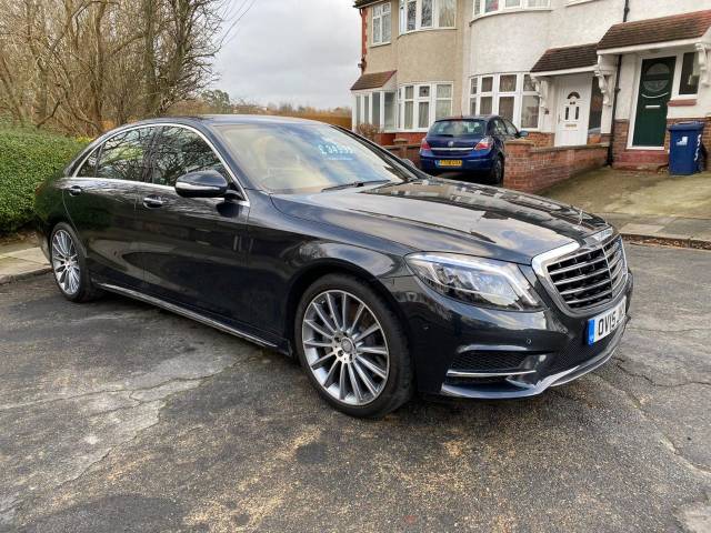 Mercedes-Benz S Class 3.5 S400L Hybrid AMG Line 4dr Auto Saloon Petrol / Electric Hybrid Black